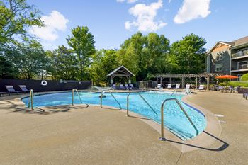 Resort-style saltwater pool